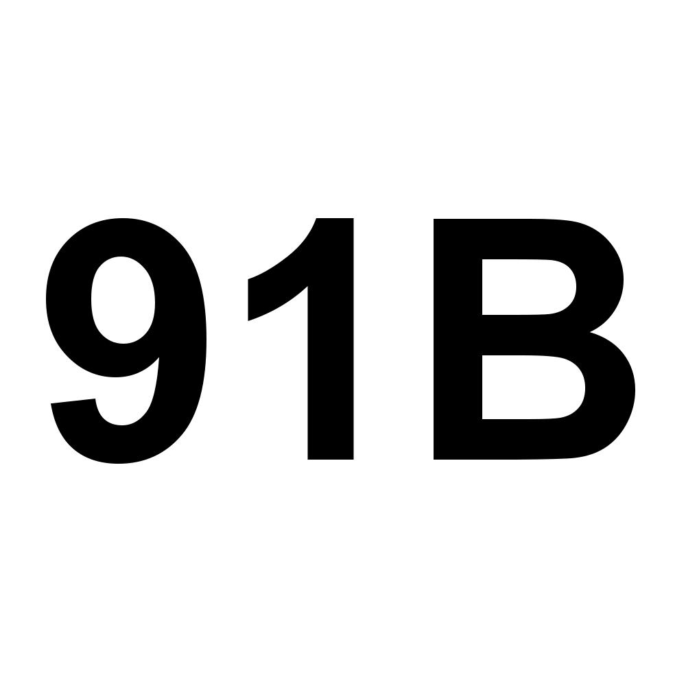 91B