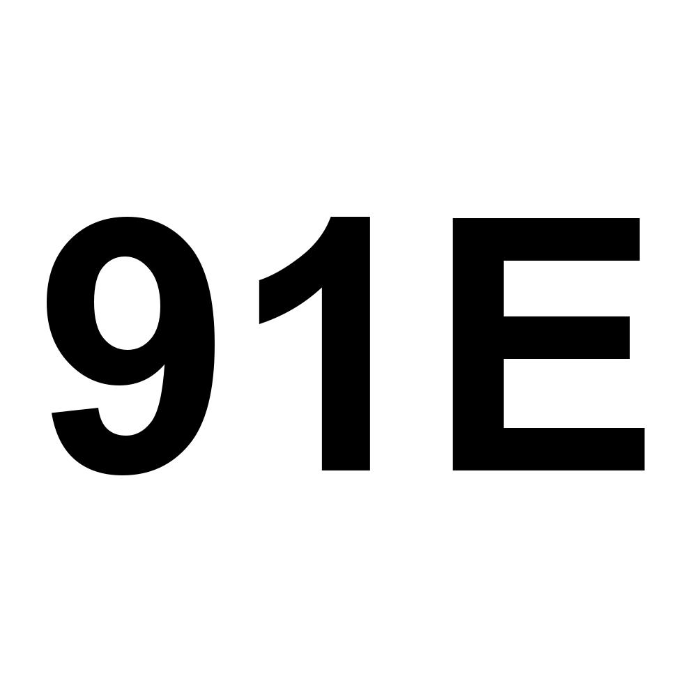 91E