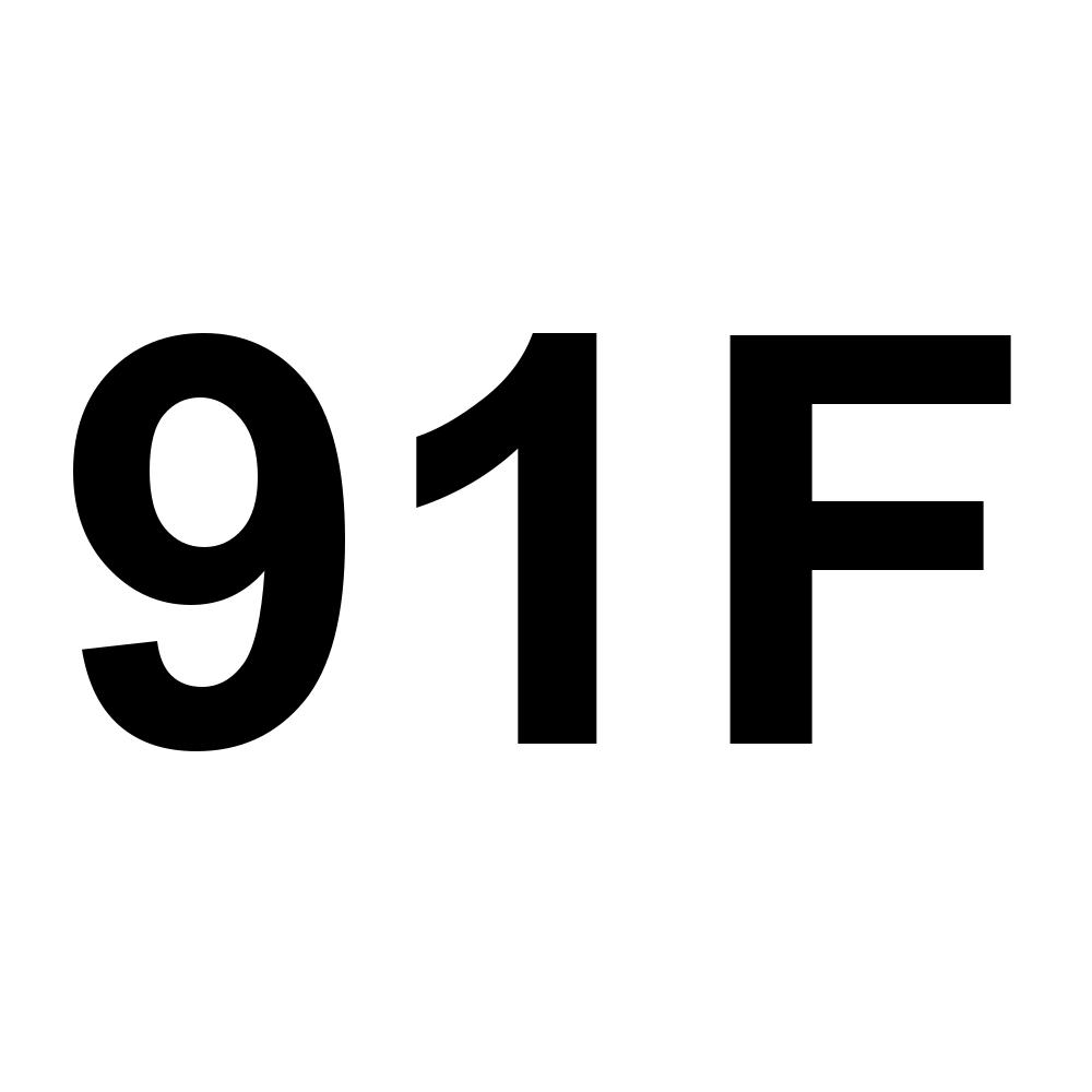 91F